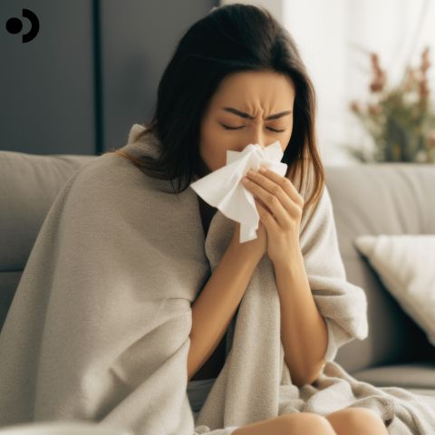 Can't breathe out of nose