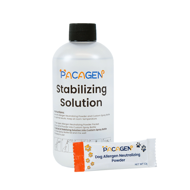 Dog Allergen Neutralizing Powder + Stabilizing Solution Refill Pack