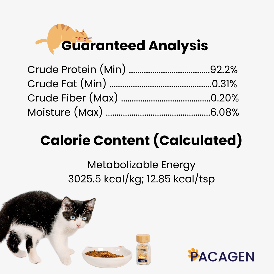 Crude protein in cat food best sale