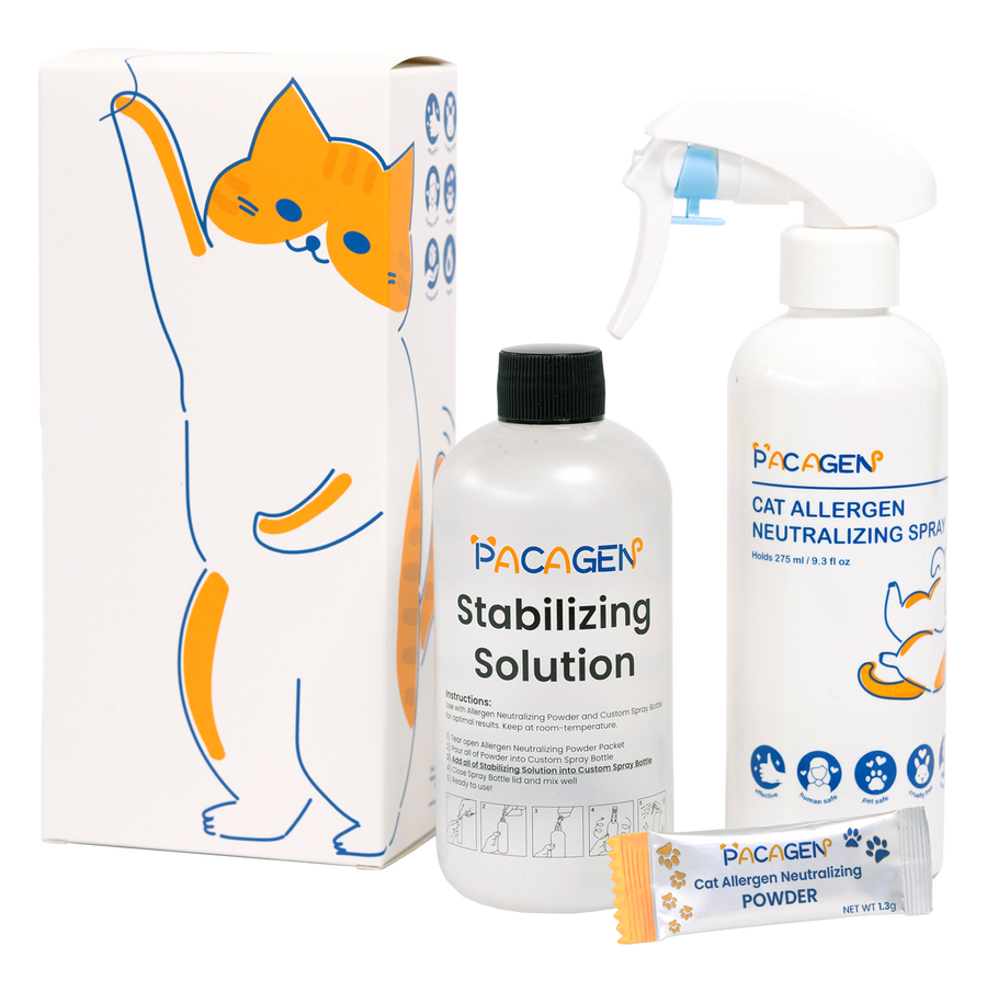 Cat Allergen Neutralizing Powder Pacagen cat-allergen-neutralizing-powder-pacagen